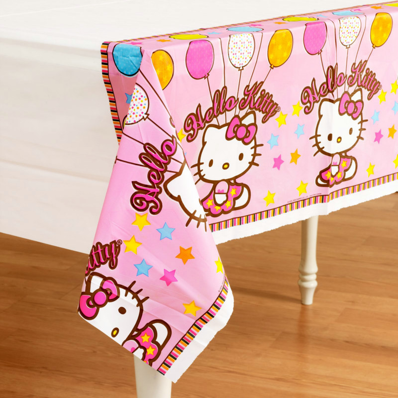 Hello Kitty Balloon Dreams Tablecover - Click Image to Close