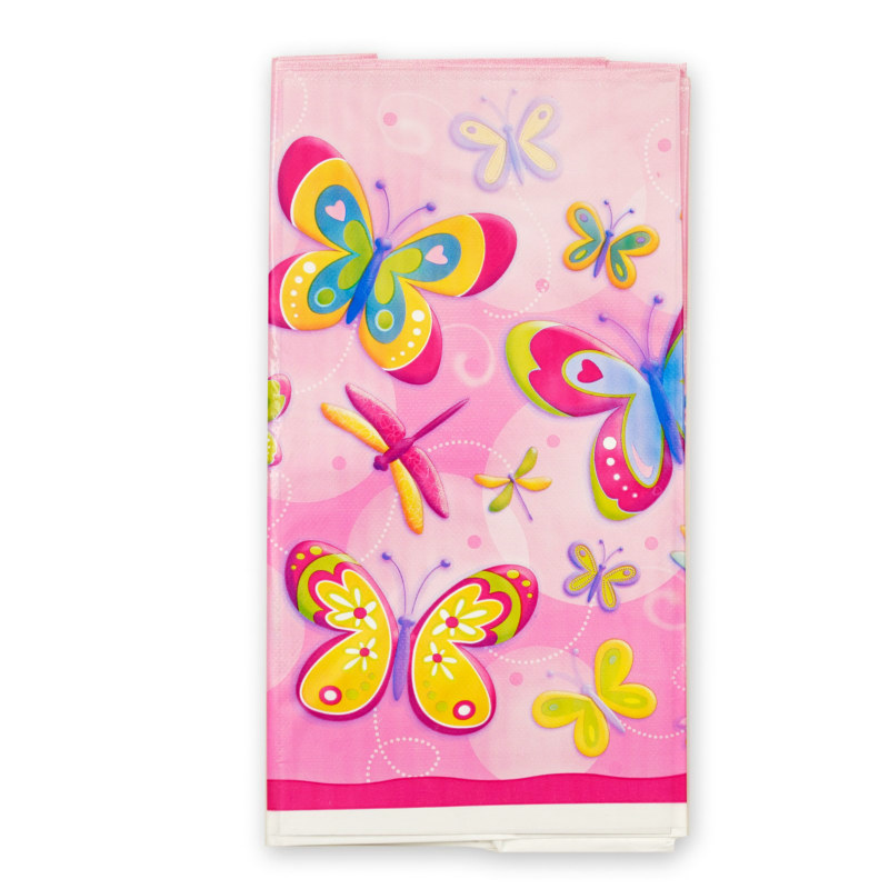 Butterflies and Dragonflies Plastic Tablecover