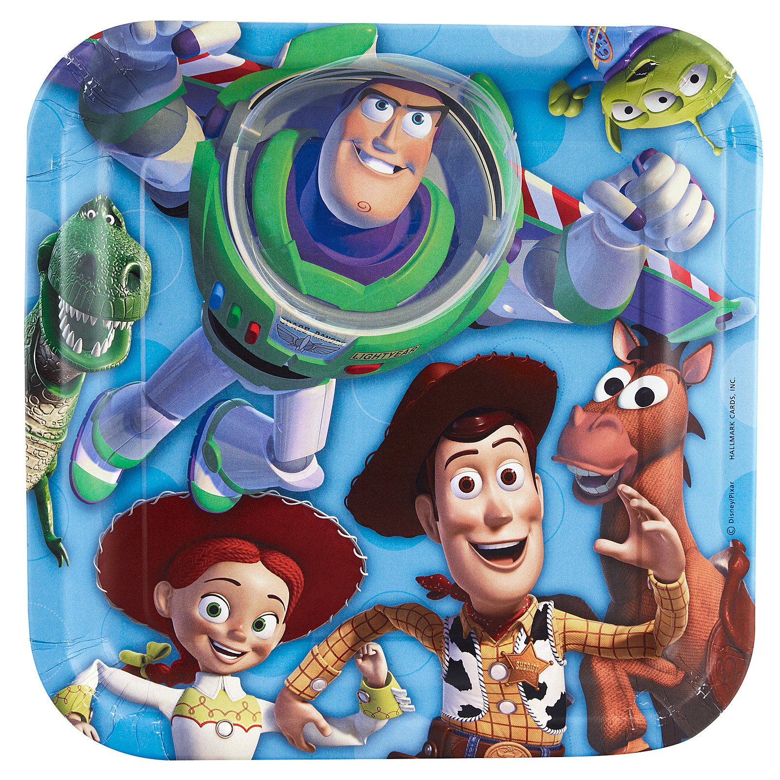 Toy Story 3 - 3D Dinner Plates (8 count)