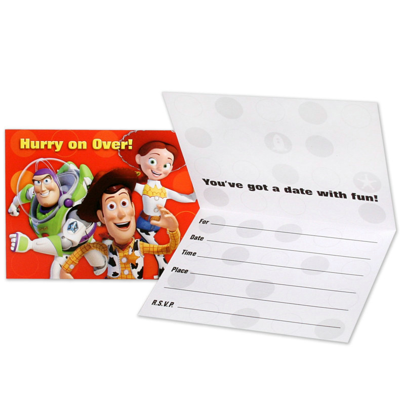 Toy Story 3 Invitations (8 count)