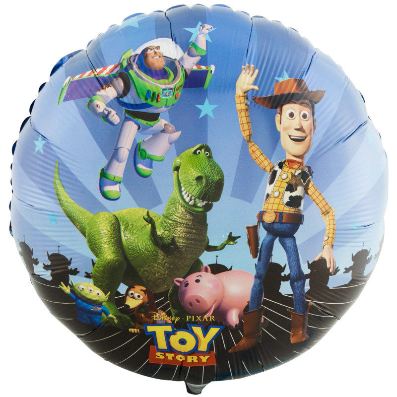 Toy Story Gang 18" Foil Balloon - Click Image to Close