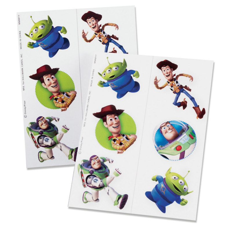 Toy Story 3 Tattoos (2 count) - Click Image to Close