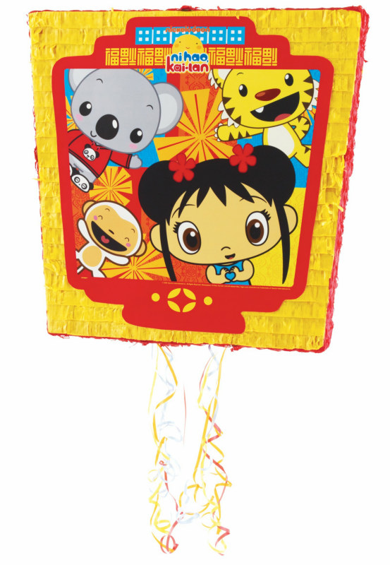 Ni Hao, Kai-Lan 19" Pull-String Pinata - Click Image to Close