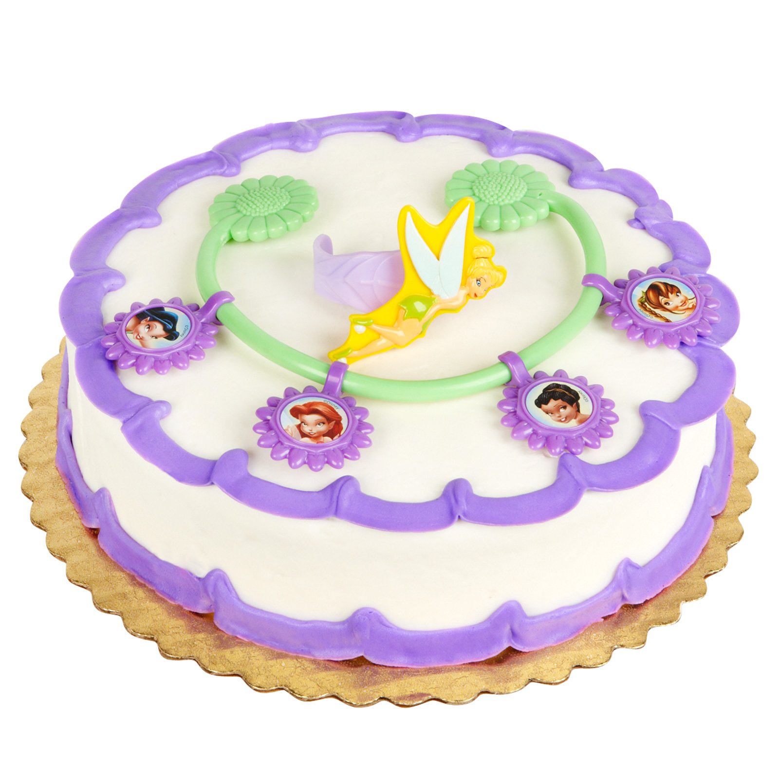 Tinker Bell and Fairy Friends Cake Topper - Click Image to Close