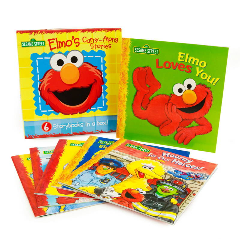 Sesame Street Elmo Book Set Asst. (6 count) - Click Image to Close