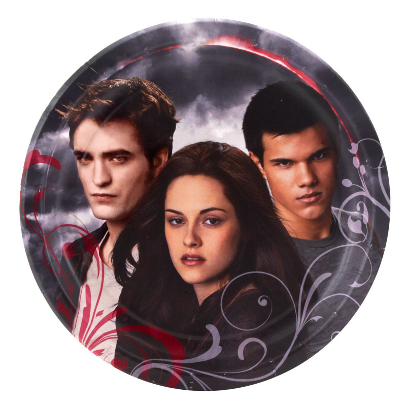 The Twilight Saga: Eclipse Dinner Plates (8 count) - Click Image to Close