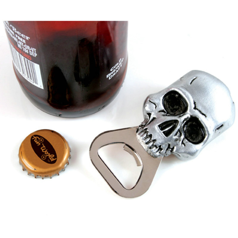 Skull Bottle Opener - Click Image to Close