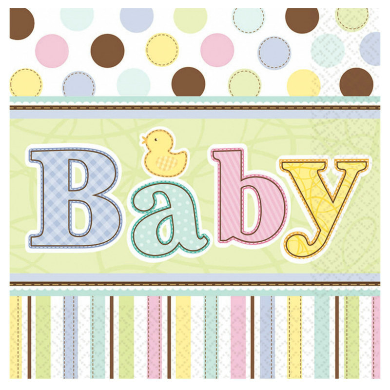 Tiny Bundle Lunch Napkins (36 count) - Click Image to Close