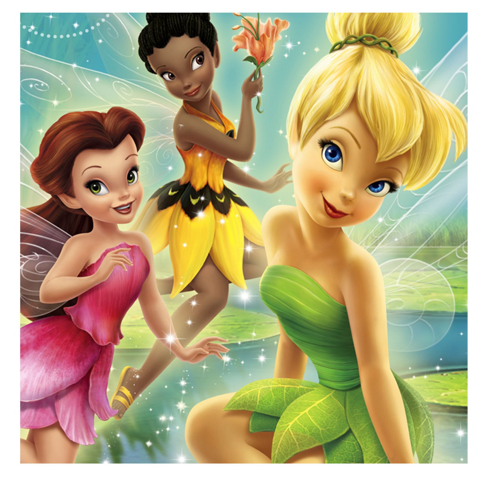 Disney's Fairies Lunch Napkins (16 count) - Click Image to Close