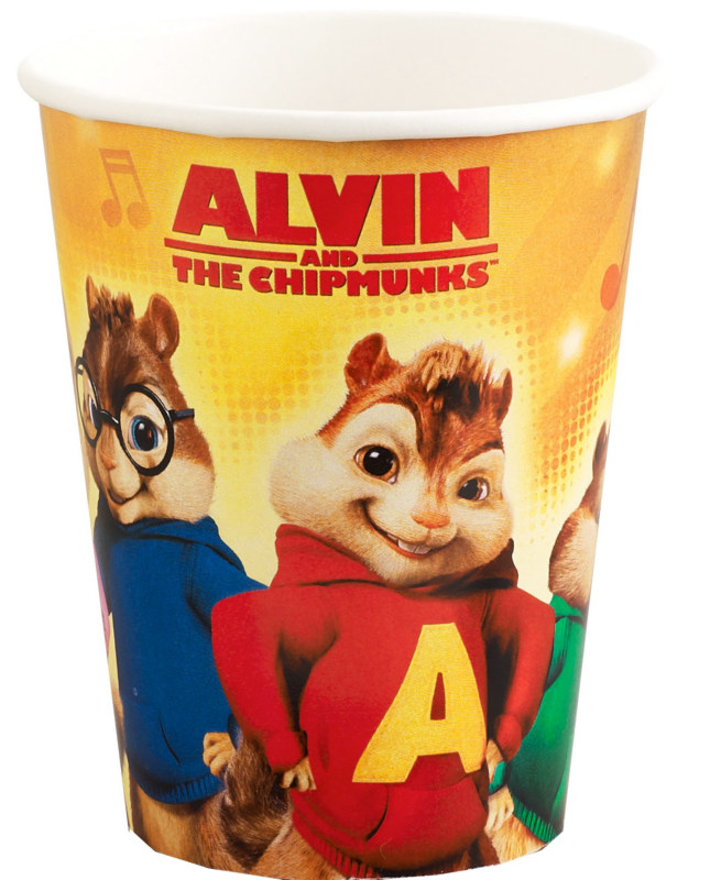 Alvin and the Chipmunks 9 oz. Paper Cups (8)