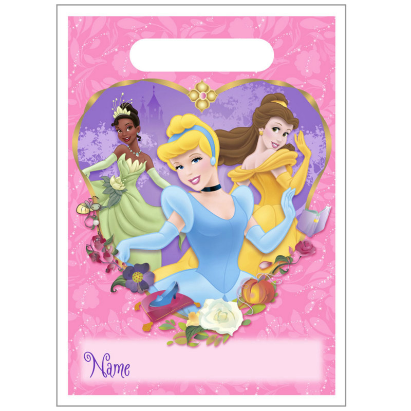 Fairy Tale Princess Treat Bags (8 count) - Click Image to Close