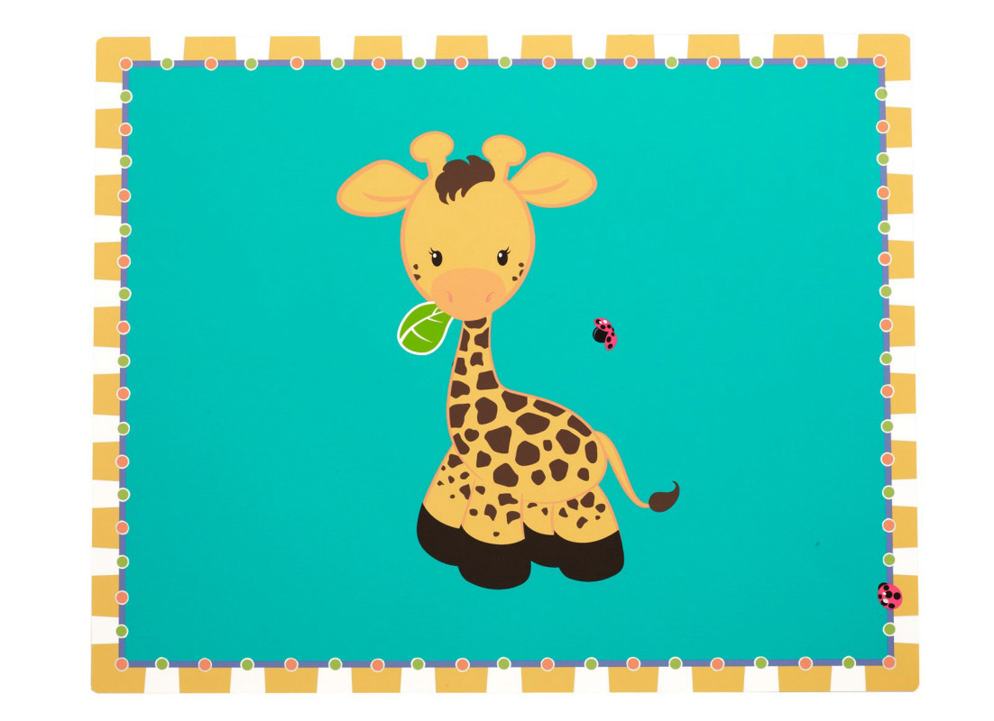 Giraffe Activity Placemats (4 count) - Click Image to Close