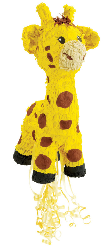 Giraffe 21" Pull-String Pinata - Click Image to Close