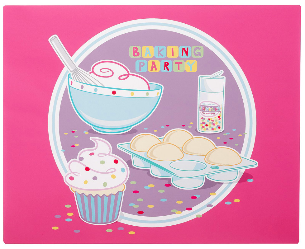 Baking Bash Activity Placemats (4 count) - Click Image to Close