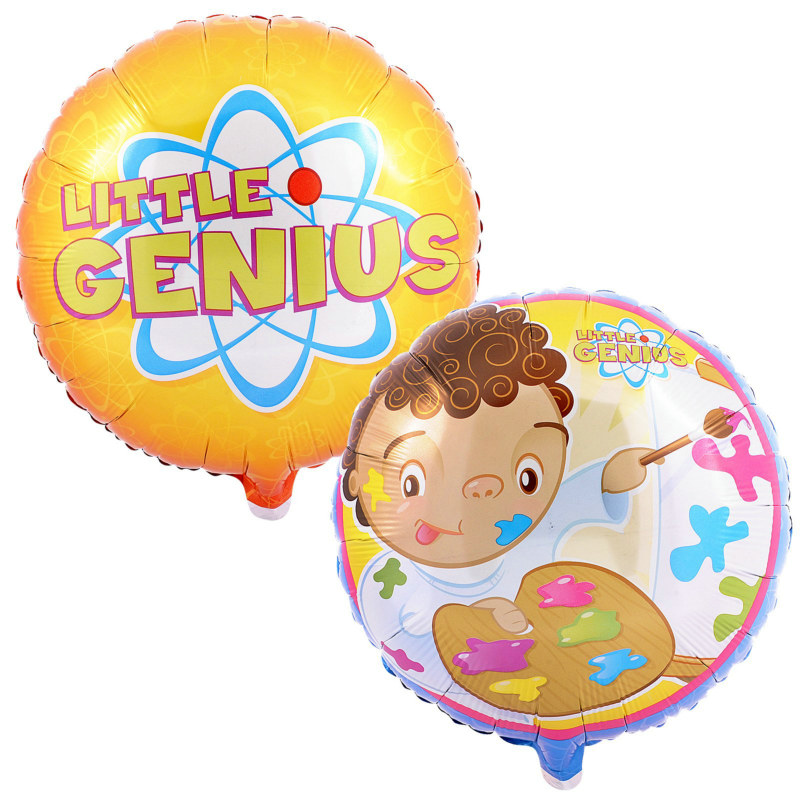 Little Genius 18" Foil Balloon - Click Image to Close