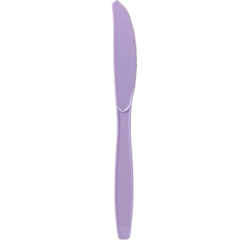 Lilac Knives (set of 8) - Click Image to Close