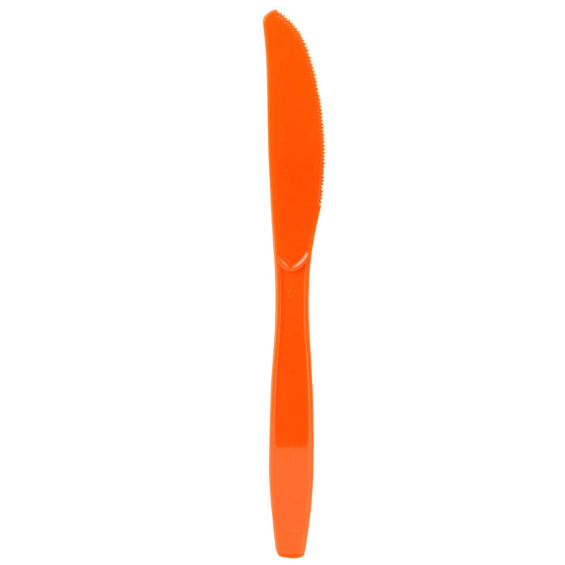 Orange Knives (set of 8) - Click Image to Close