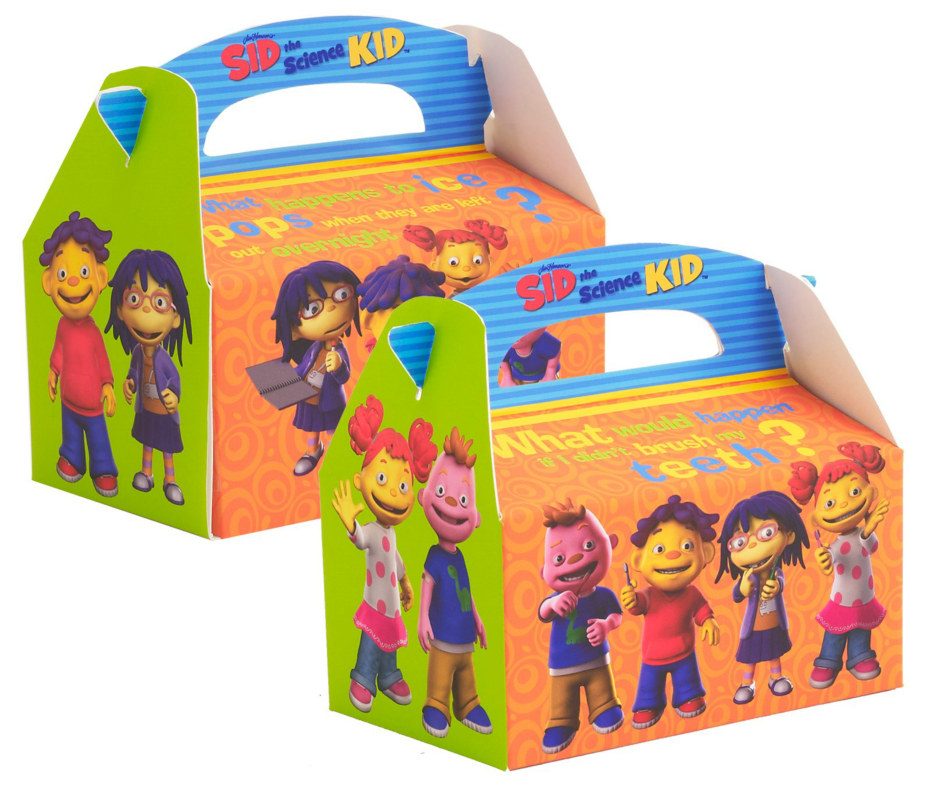 Sid the Science Kid Empty Favor Boxes (4 count) - Click Image to Close