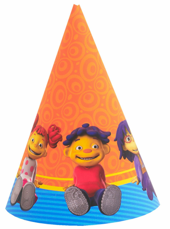Sid the Science Kid Cone Hats (8 count) - Click Image to Close