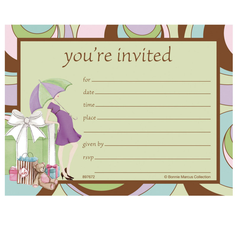 Parenthood Invitations (8 count) - Click Image to Close