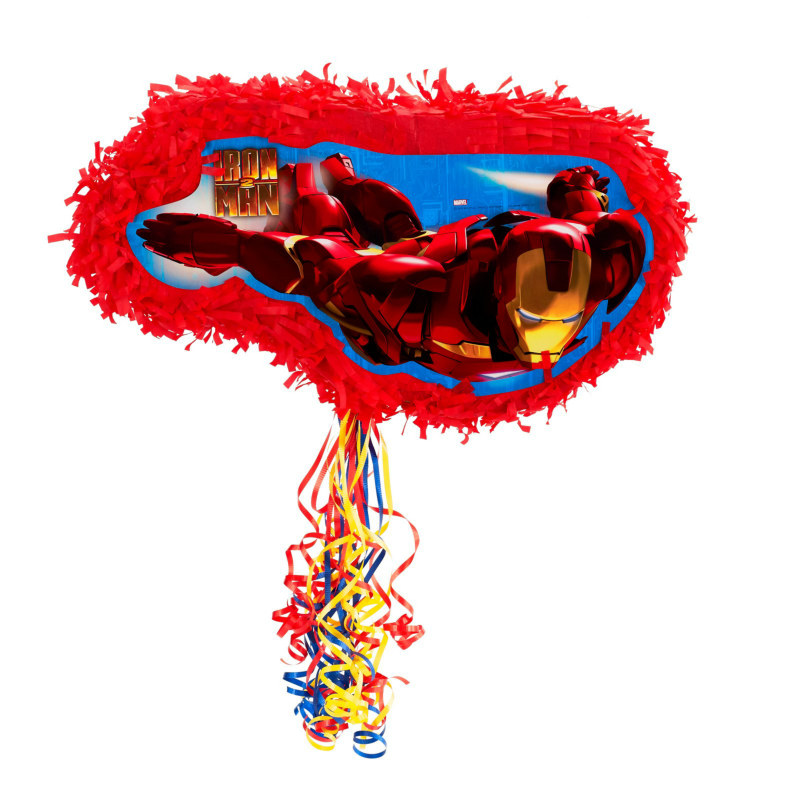 Iron Man 2 - 19" Pull-String Pinata - Click Image to Close