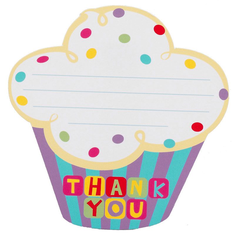 Baking Bash Thank You Cards (8 count) - Click Image to Close