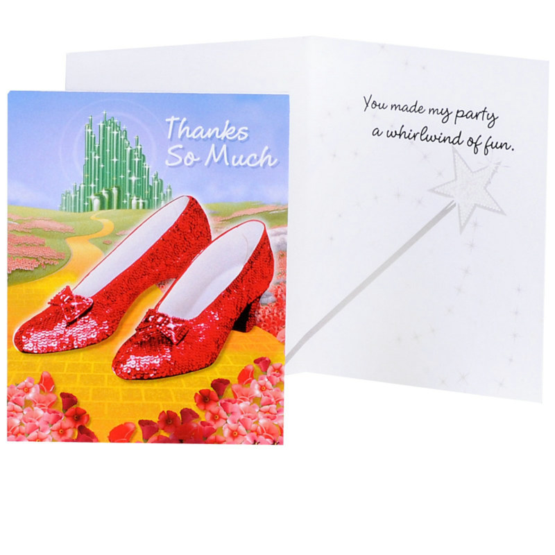 Wonderful Wizard of Oz Thank You Cards (8 count)