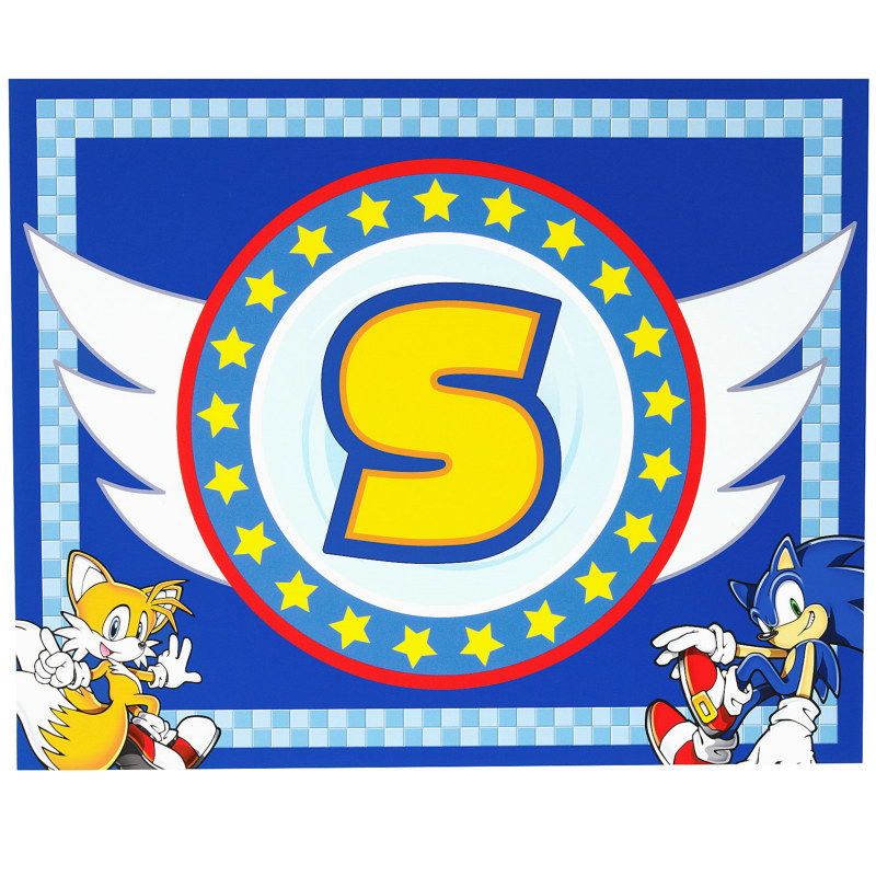 Sonic the Hedgehog Placemats (4 count) - Click Image to Close