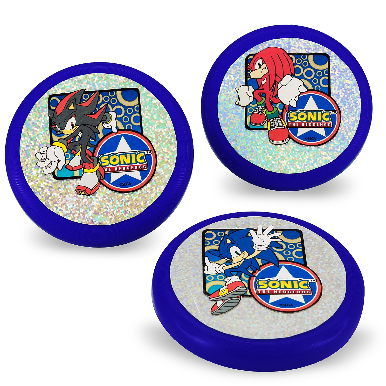 Sonic the Hedgehog 3.5" Flying Discs (3 count)