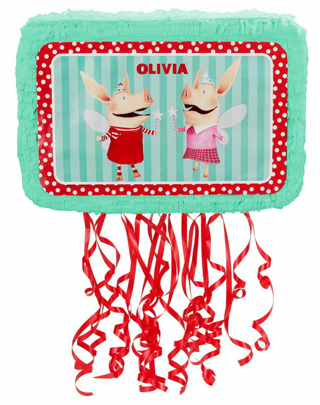 Olivia 18" Pull-String Pinata - Click Image to Close