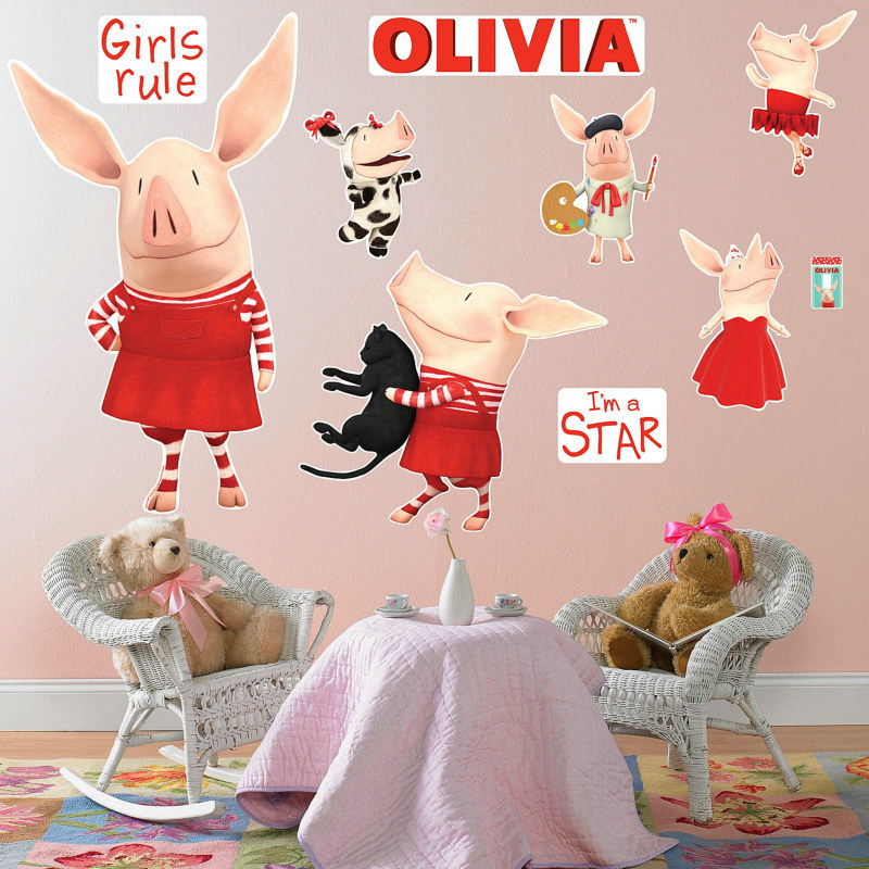 Olivia Giant Wall Decals - Click Image to Close