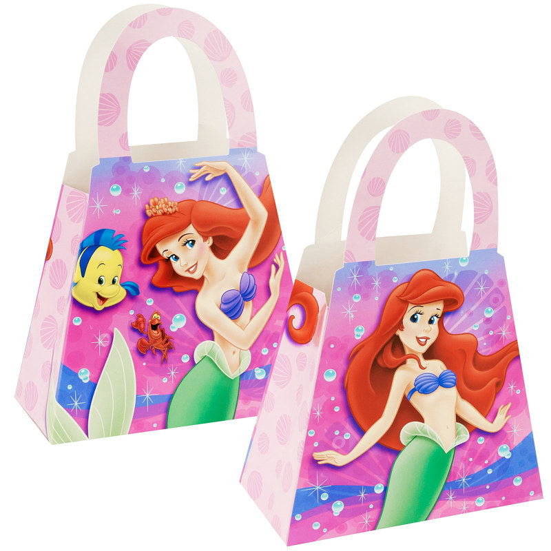 Little Mermaid Treat Purses (4 count) - Click Image to Close