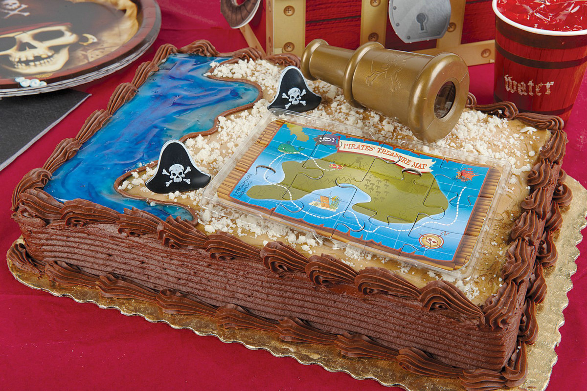 Pirate Adventure Cake Topper - Click Image to Close