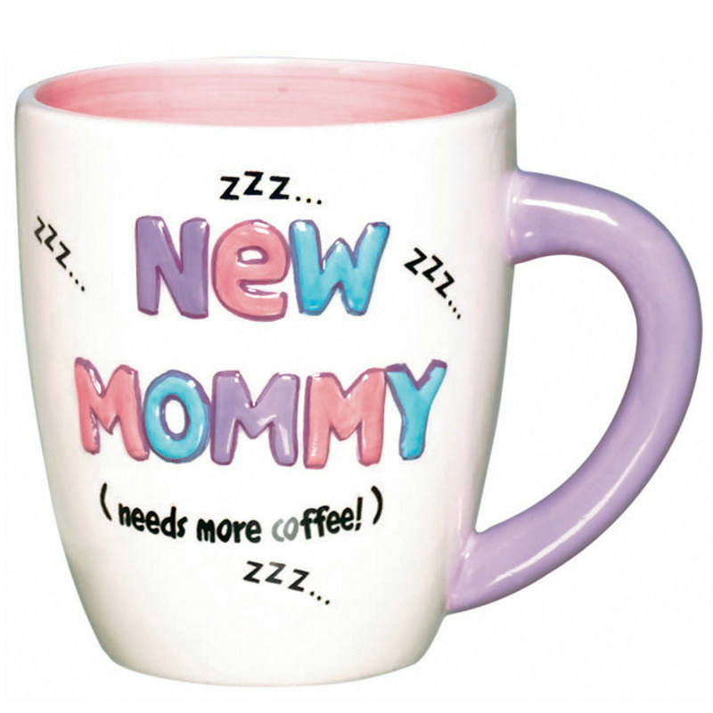 Ceramic New Mommy Mug - Click Image to Close