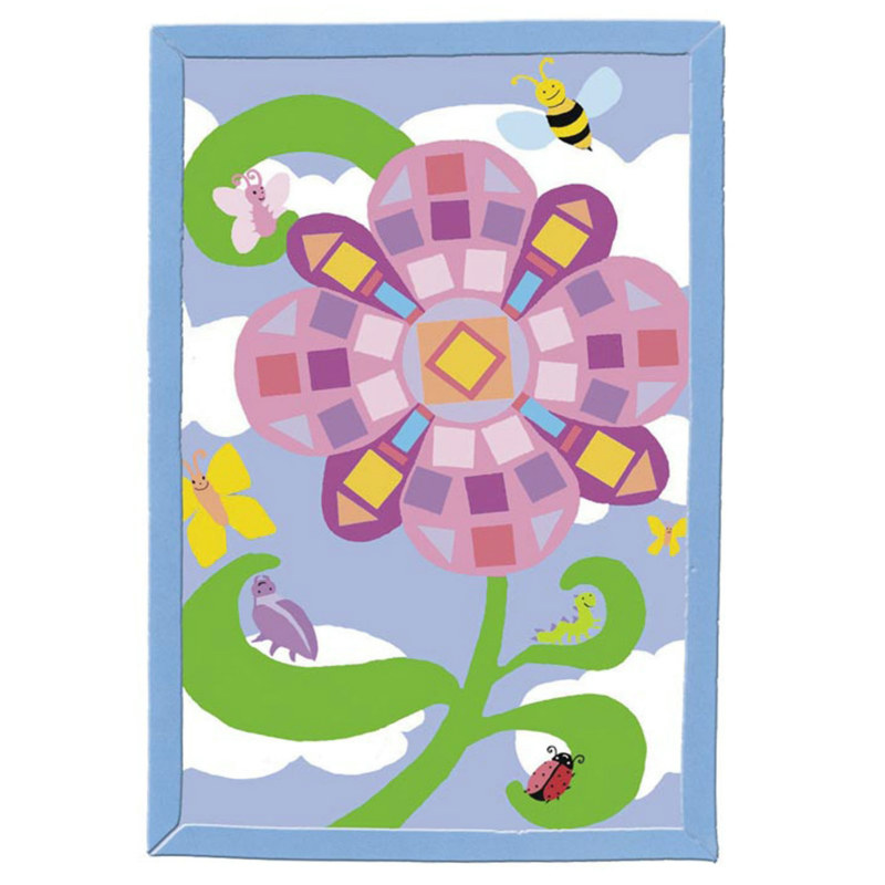 Foam Flower Scene Activity Kit - Click Image to Close