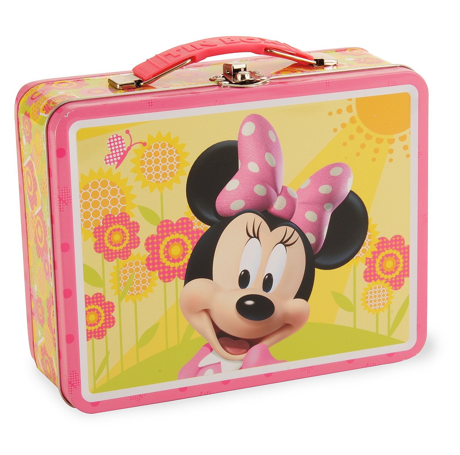 Minnie Mouse Tin Box Carry All - Click Image to Close