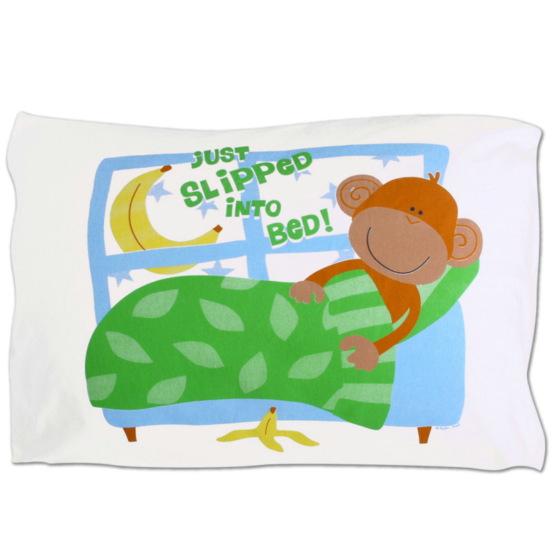 Monkey Autograph Pillowcase