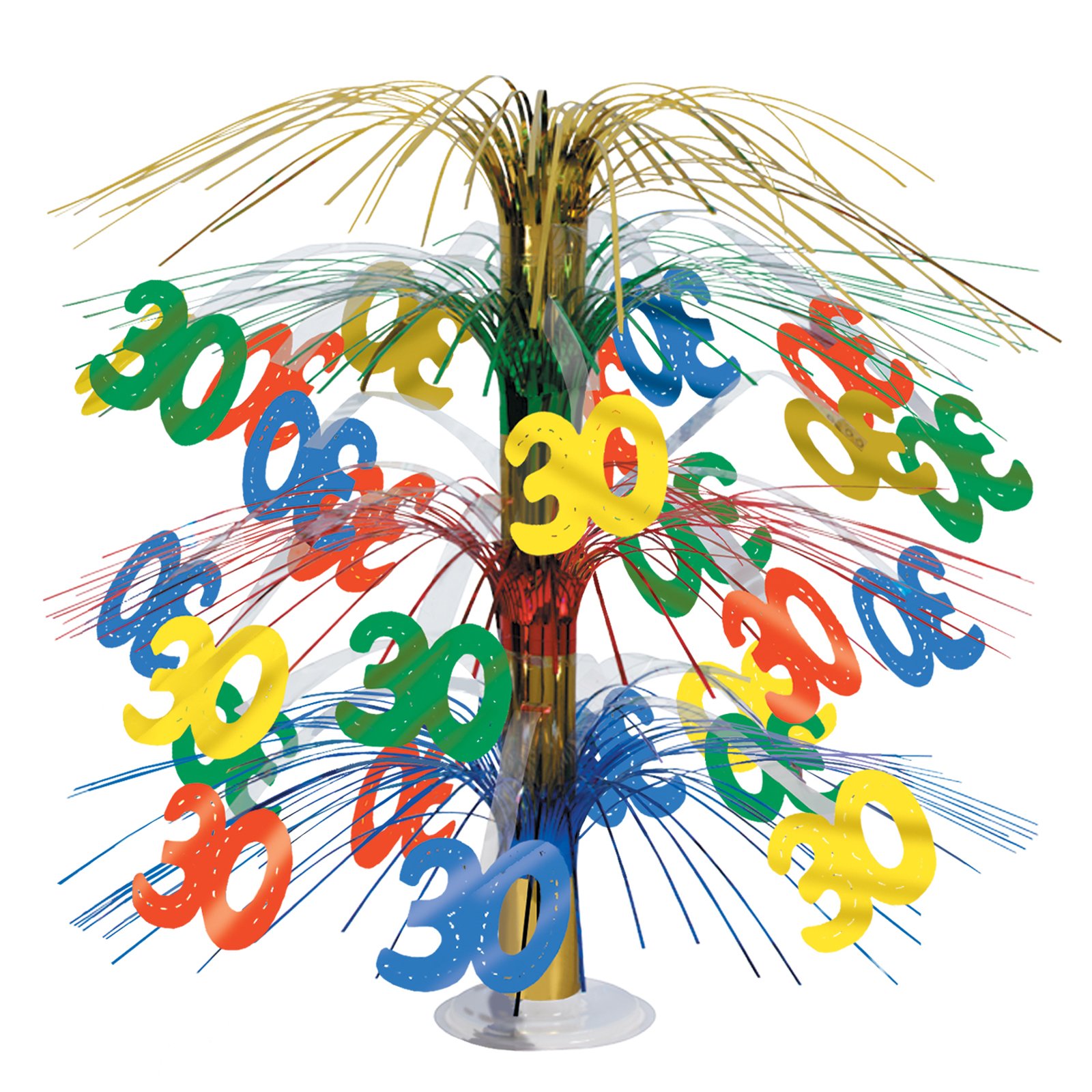"30" Multi Color Cascade Centerpiece "30" Multi Color Cascade Centerpiece
