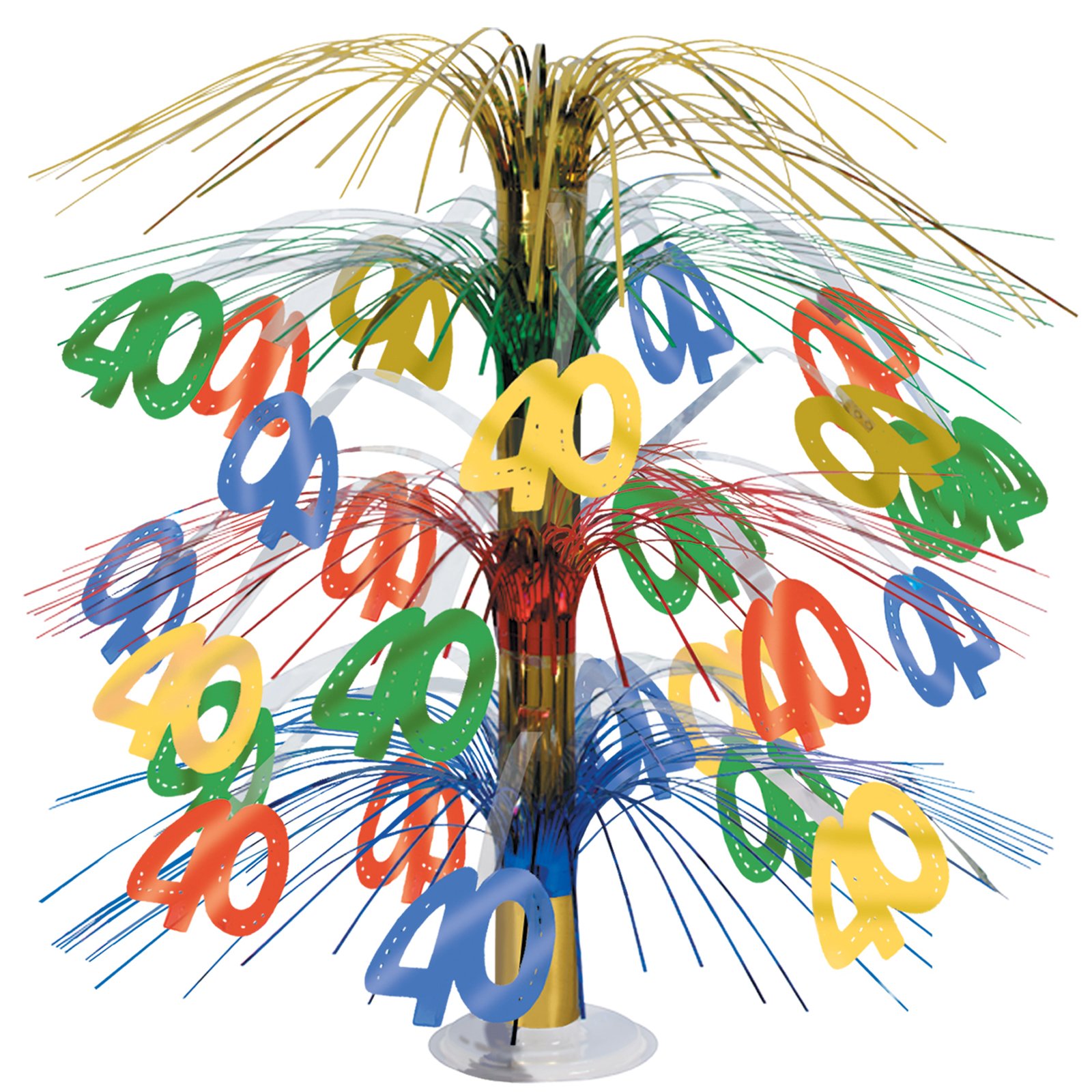 "40" Multi Color Cascade Centerpiece "40" Multi Color Cascade Centerpiece