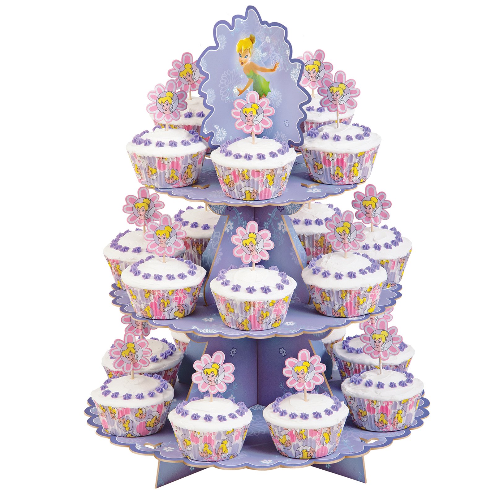 Disney Fairies Cupcake Stand Kit - Click Image to Close