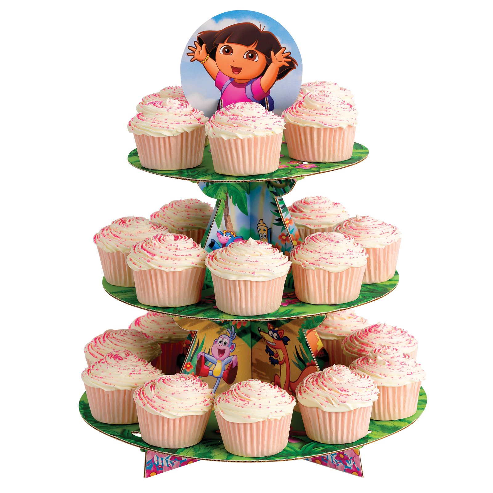 Dora the Explorer Cupcake Stand - Click Image to Close