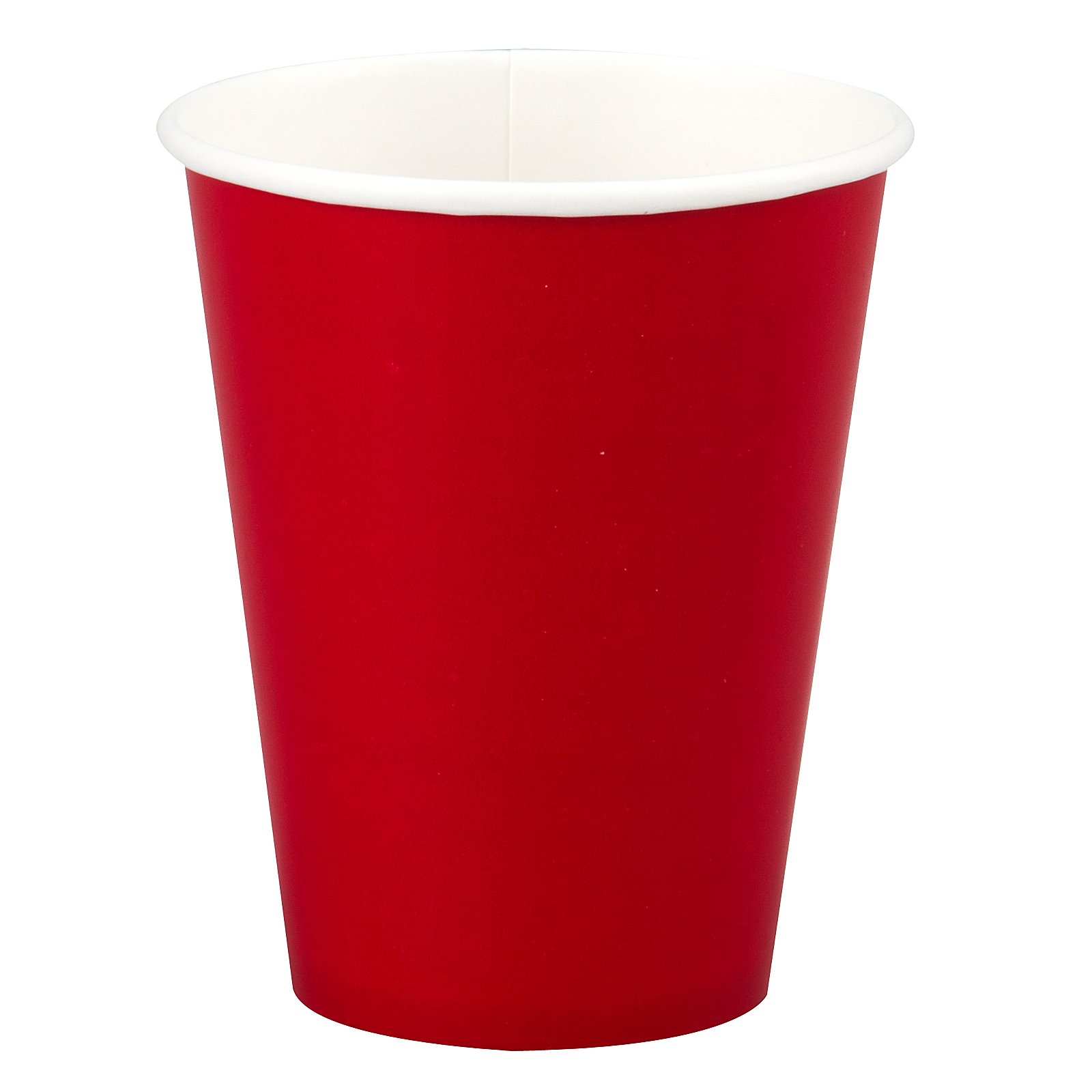 Classic Red (Red) 9 oz. Paper Cups (24 count) - Click Image to Close