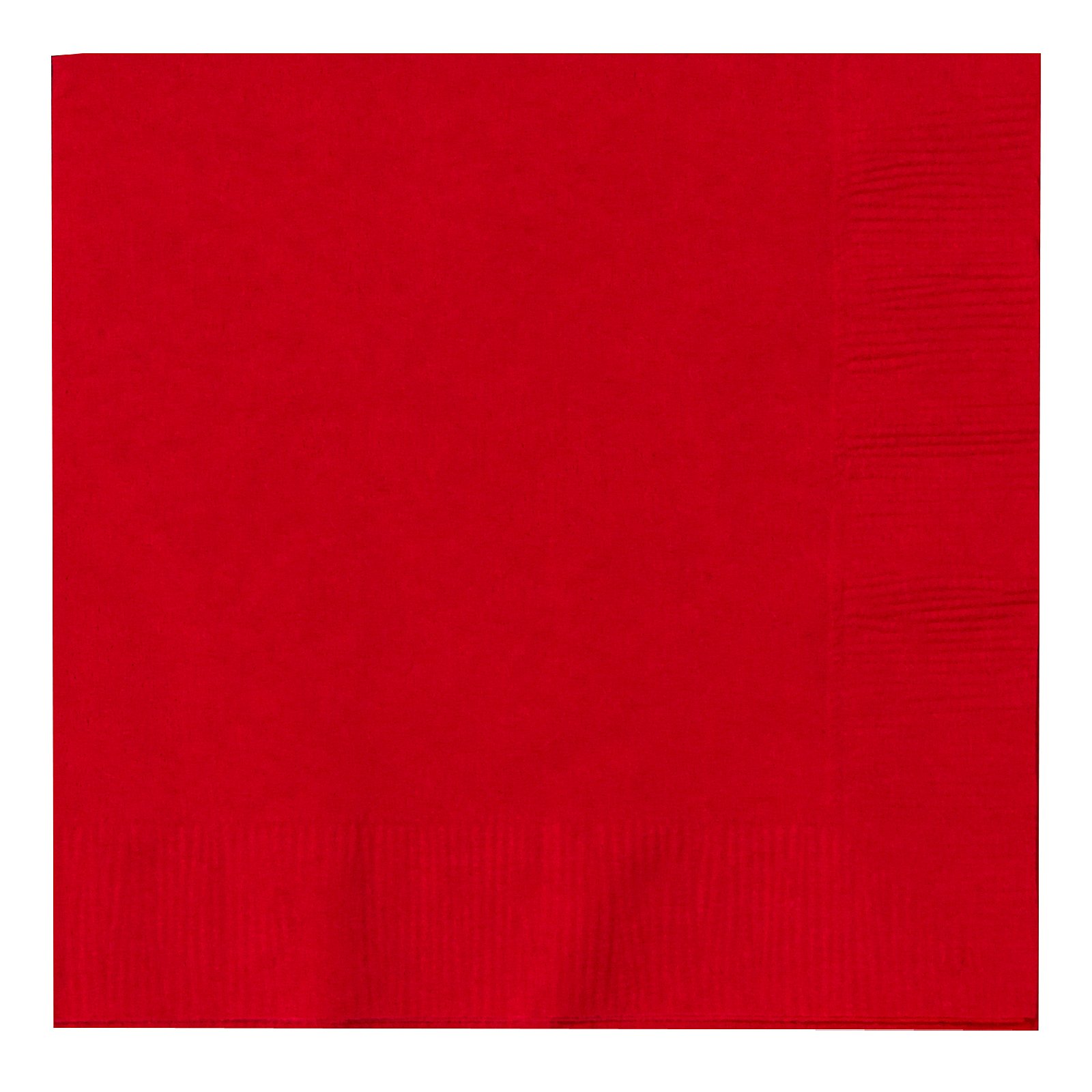 Classic Red (Red) Beverage Napkins (50 count)