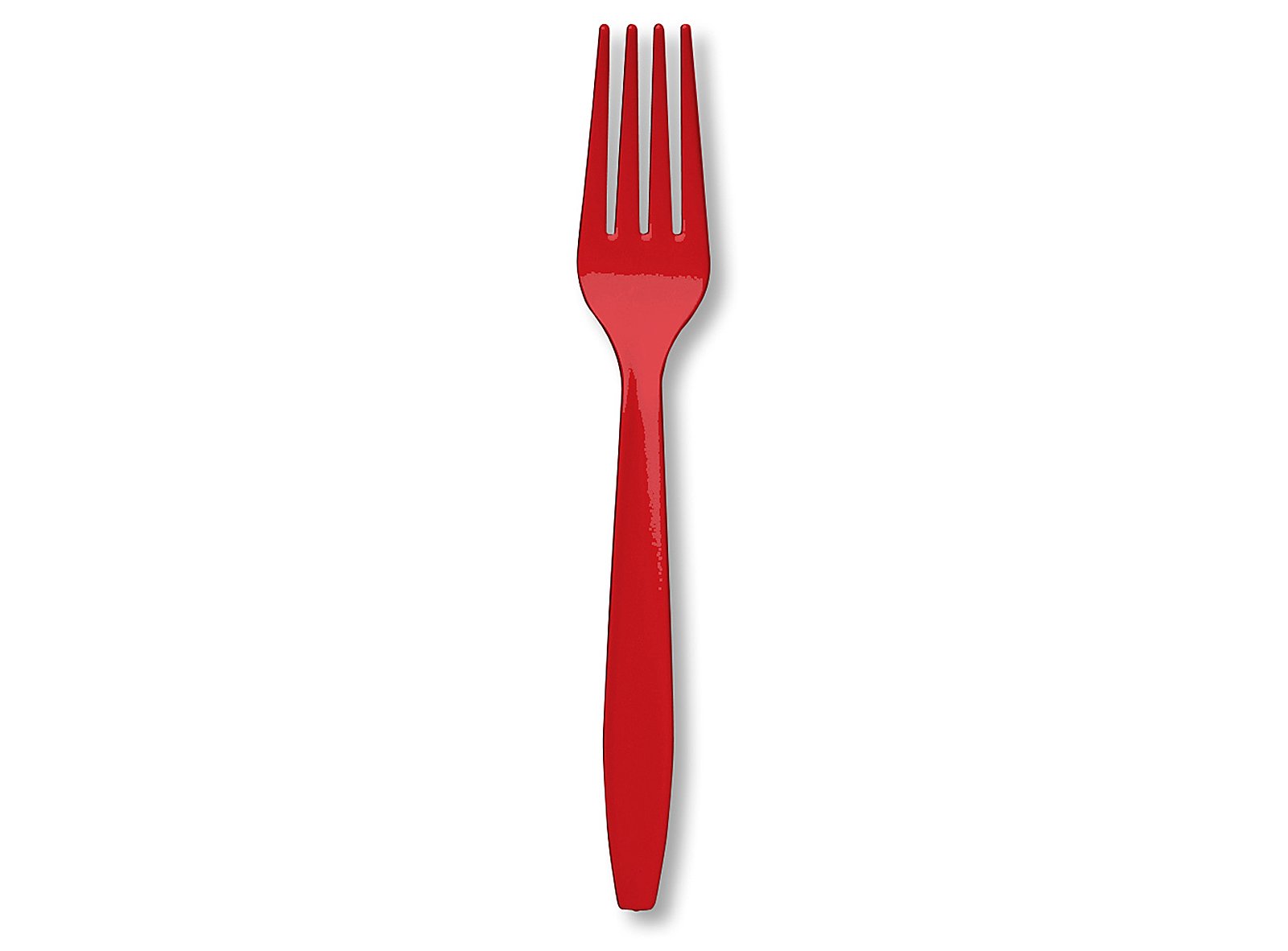Classic Red (Red) Heavy Weight Forks (24 count) - Click Image to Close