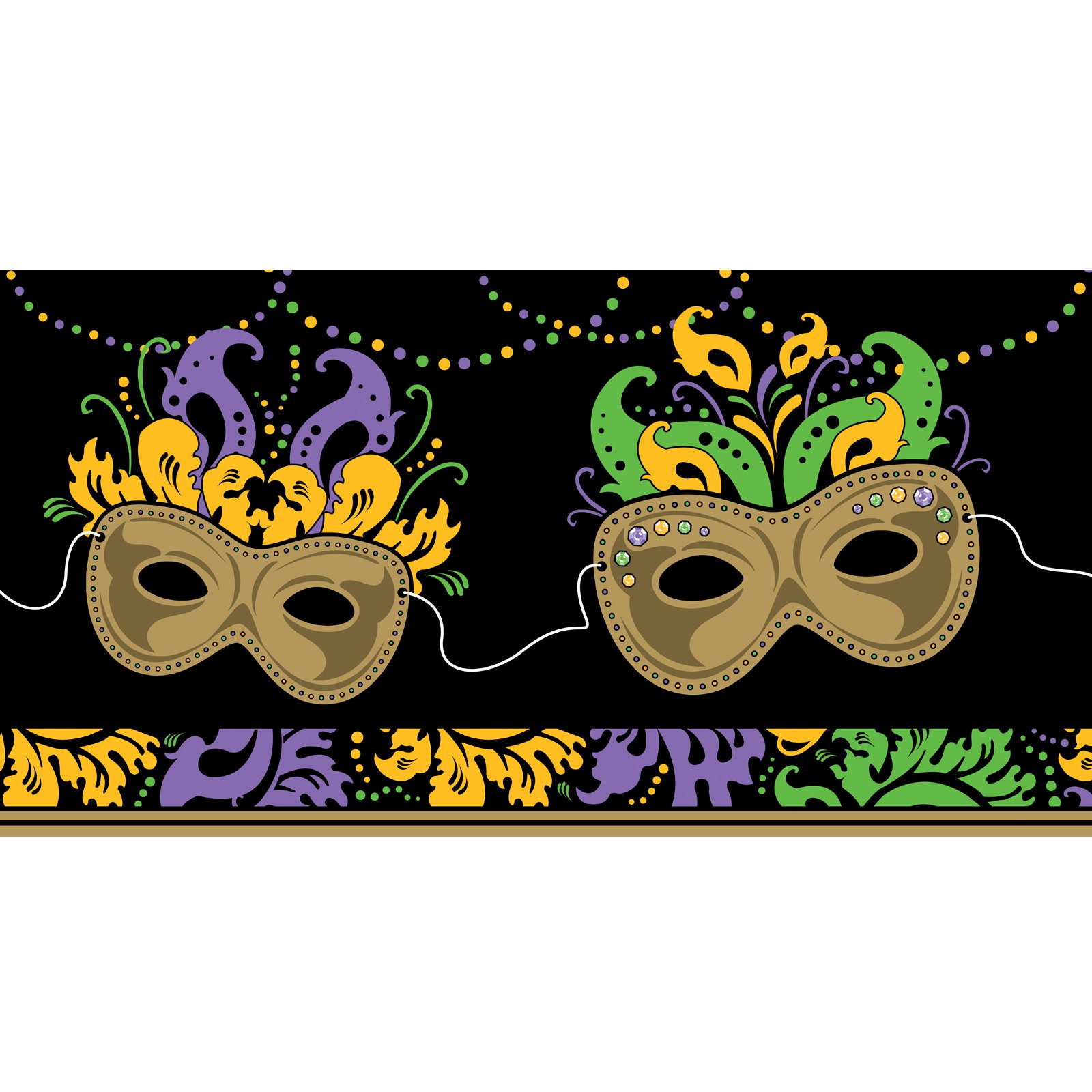 Mardi Gras Magic Tablecover - Click Image to Close