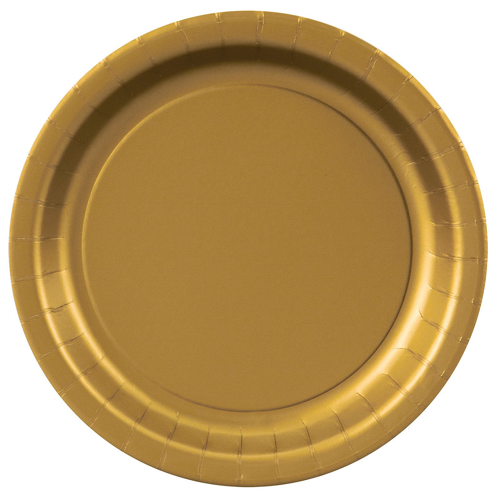 Glittering Gold (Gold) Dessert Plates (24 count) - Click Image to Close