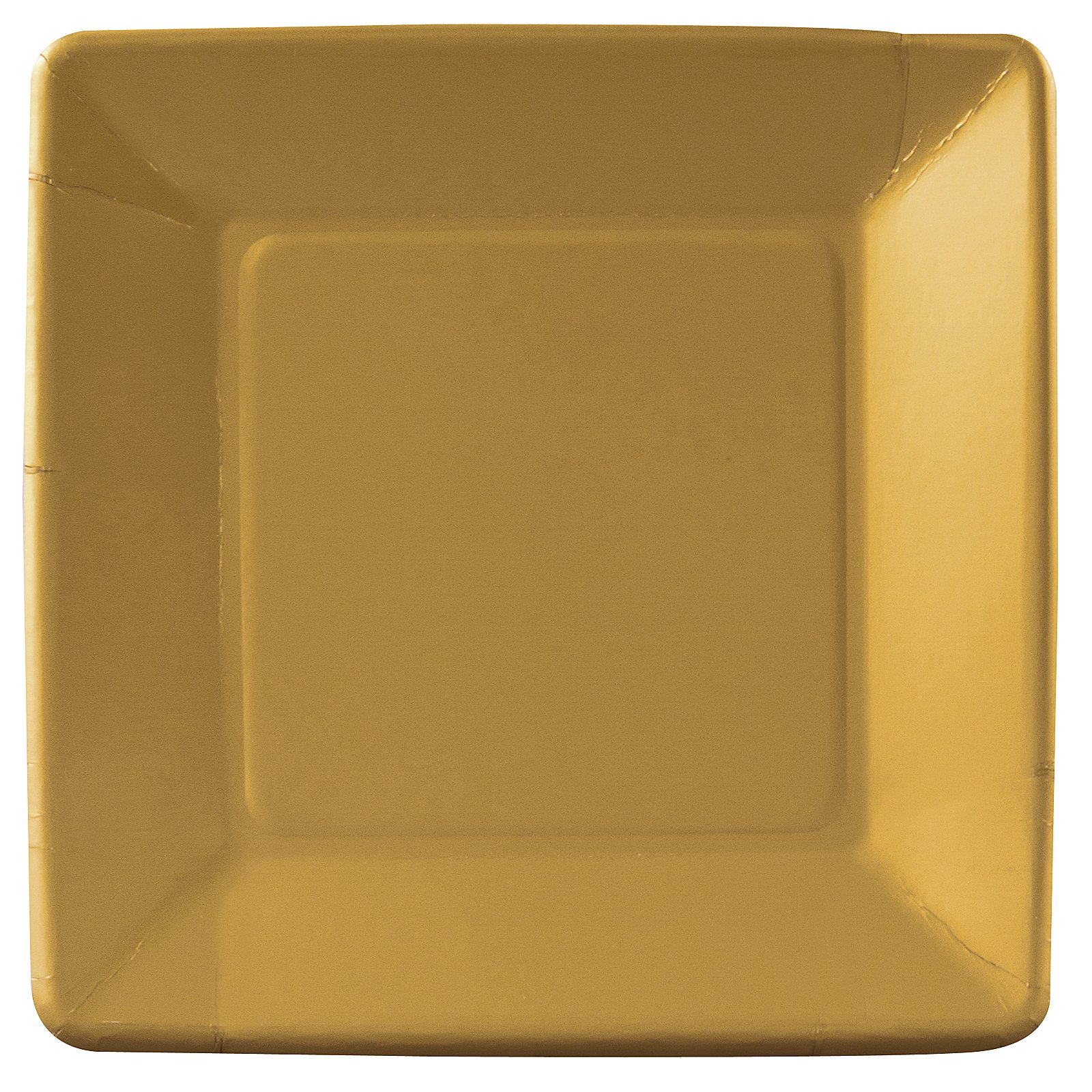 Glittering Gold (Gold) Dinner Plates (18 count) - Click Image to Close