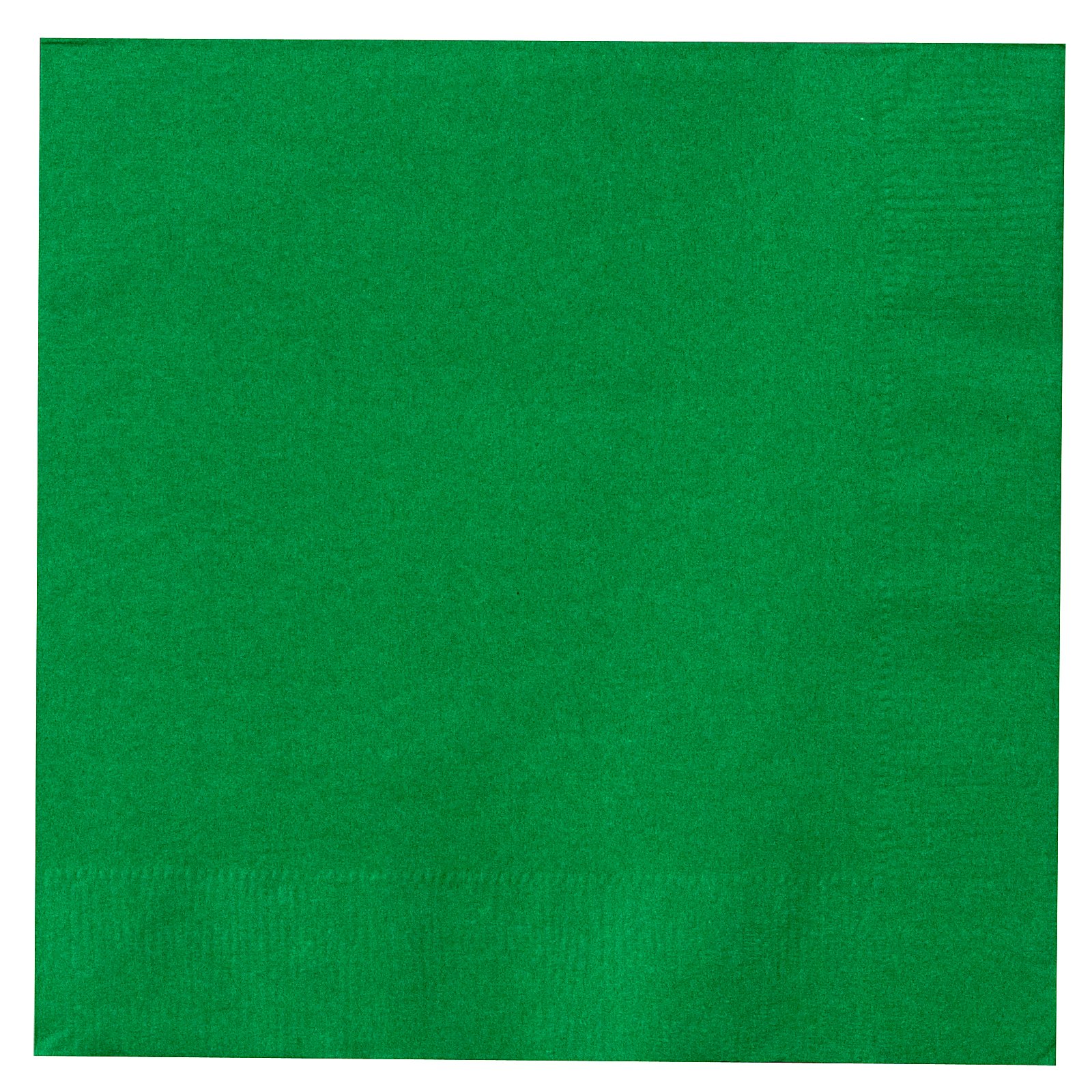 Emerald Green (Green) Lunch Napkins (50 count) - Click Image to Close