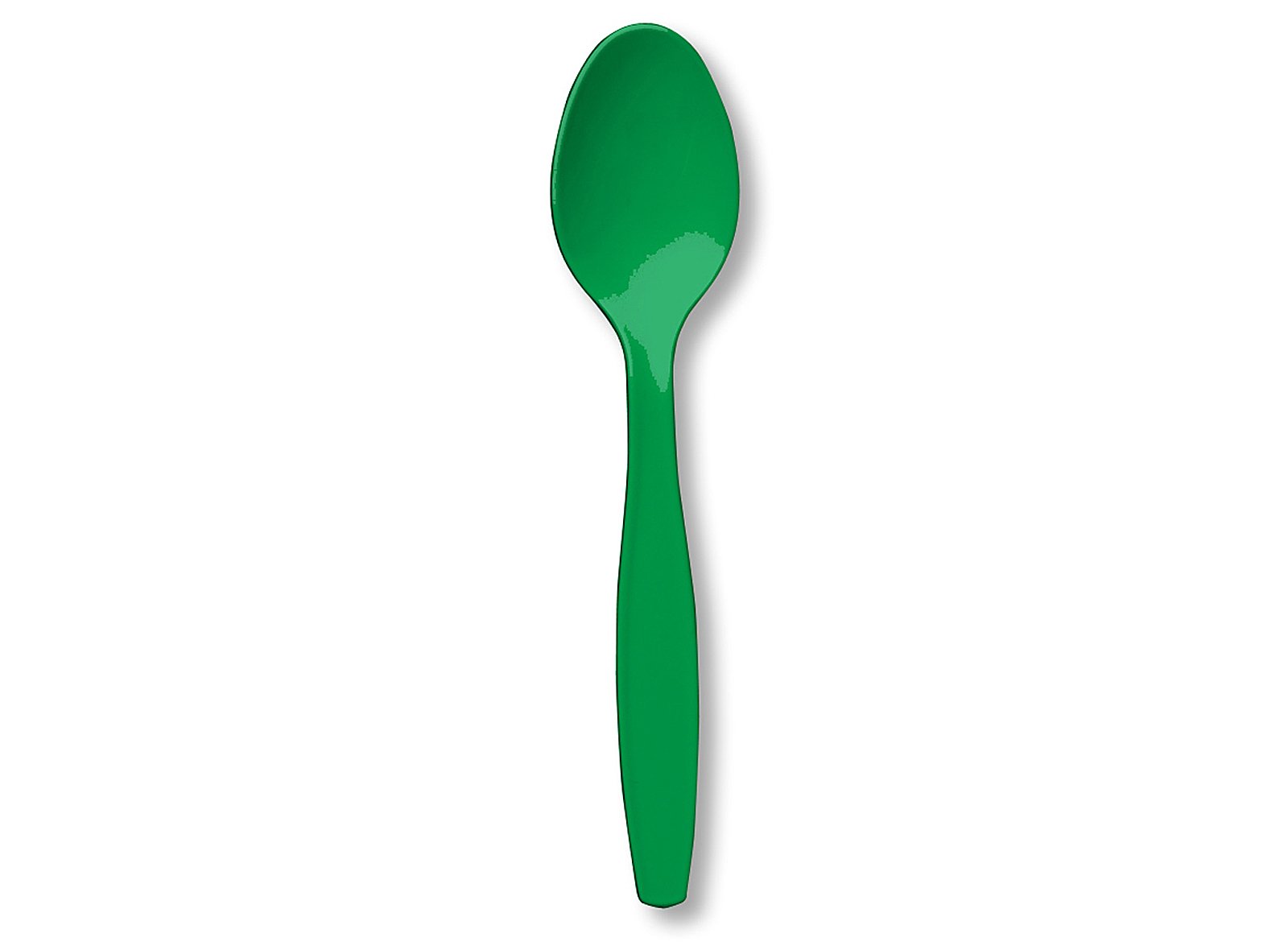 Emerald Green (Green) Heavy Weight Spoons (24 count)