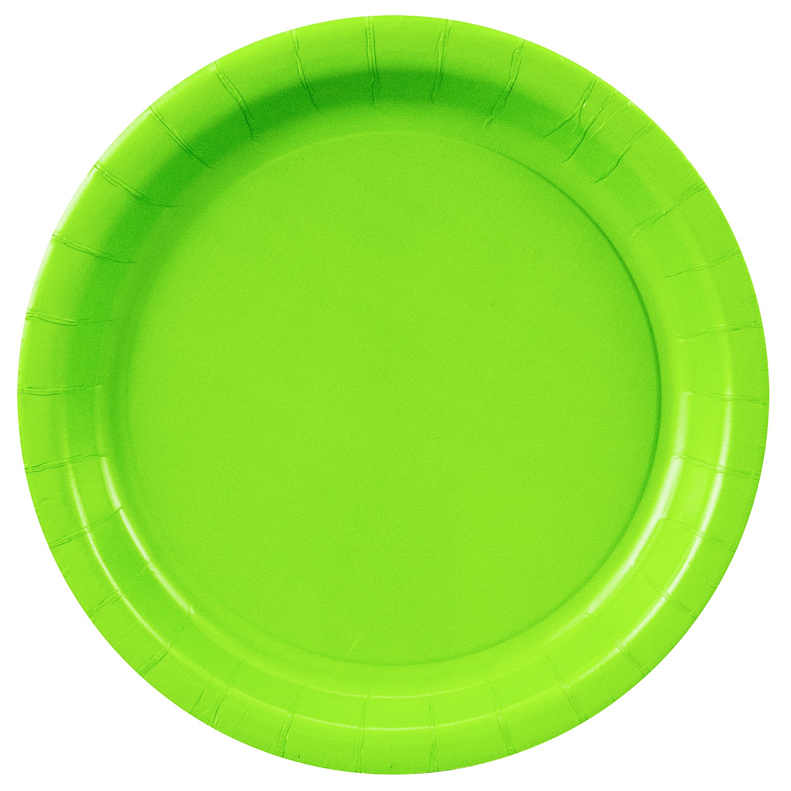 Fresh Lime (Lime Green) Dinner Plates (24 count) - Click Image to Close